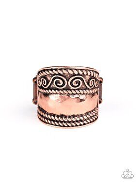 Paparazzi Copper Ring (R081)